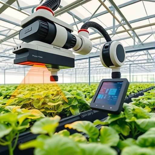 北京农机鉴定推广站对接设施蔬菜智能激光除草装备试验项目(图1)