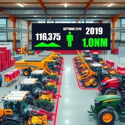 中国农业机械工业协会骨干企业产品产销量信息发布(2019年9月）(图1)