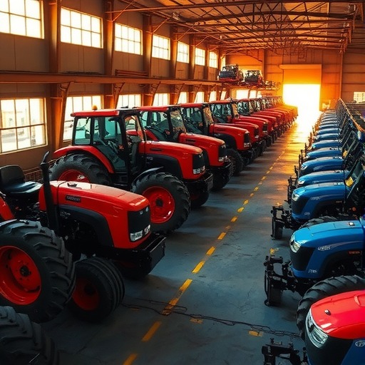 7月份大中小型拖拉机产量继续增长！农机行业表现抢眼(图1)