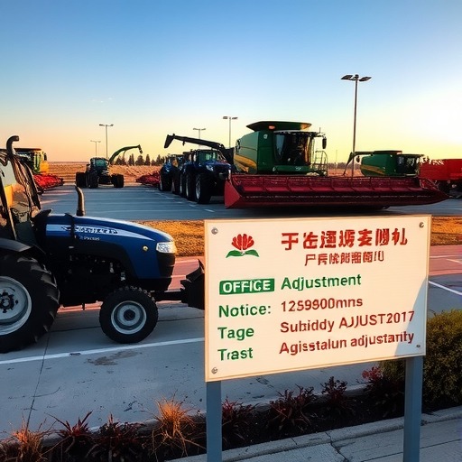 山东省关于调整农机购置补贴额度的通知(图1)