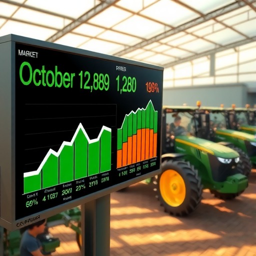 中国农机流通协会发布10月份市场景气指数(图1)