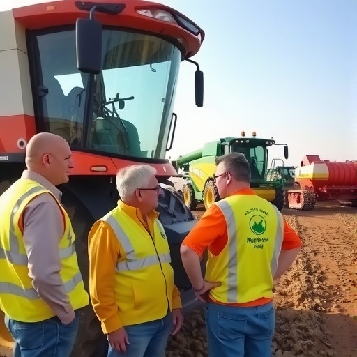 奈曼农业技术推广中心一行赴开鲁观摩学习农机监理先进经验(图1)