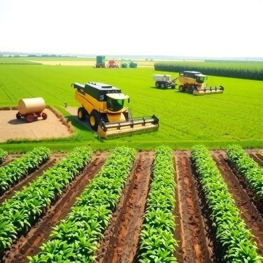 加快农机农艺融合：青铜峡举办春播生产暨农机新装备现场演示会(图1)