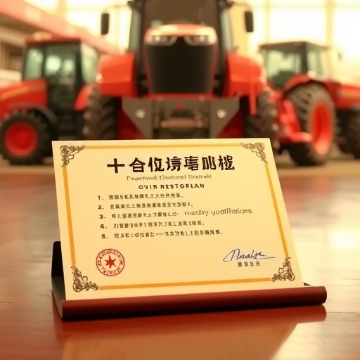 内蒙古自治区农牧厅农机局关于恢复湖南农夫机电有限公司等两家 企业产品补贴资格的通知(图1)