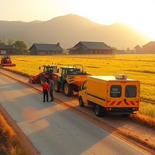 上门服务解民忧：盘锦为年检到期的零散农机户提供农机具年检服务(图1)