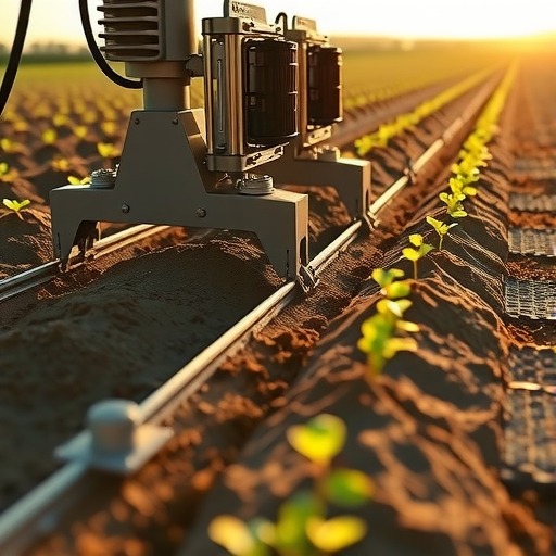 新疆巴州农牧机械化技术推广站研发一款新型移栽机(图1)