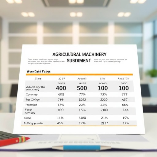 辽宁省关于《2021-2023年辽宁省农机购置补贴机具补贴额一览表（2021年第一批）》的通告(图1)