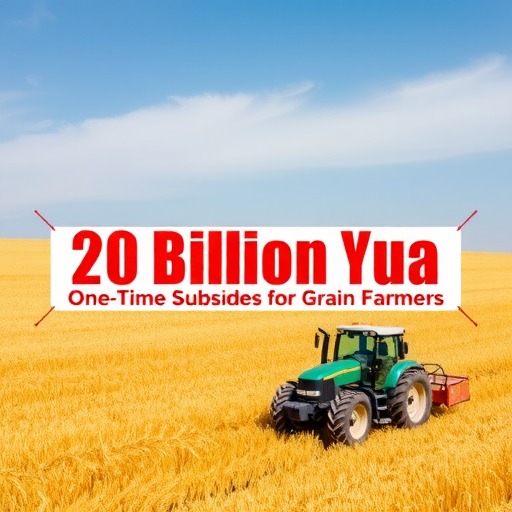中央财政对实际种粮农民发放一次性补贴200亿元(图1)