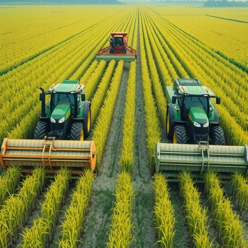 广西创建全国水稻生产全程机械化示范县，对相关农机加大补贴力度(图1)