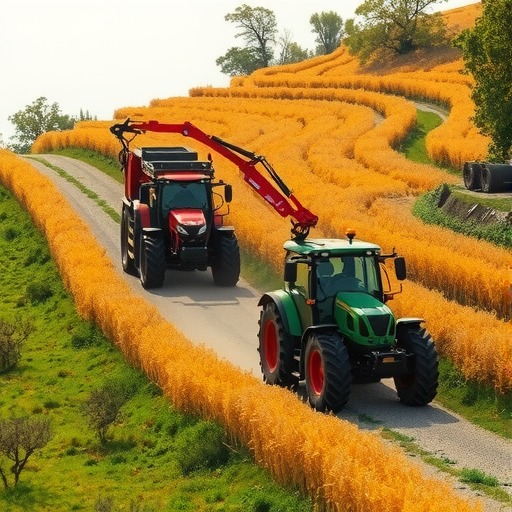 康乐农机中心举办一体化试点项目丘陵山地四轮转向拖拉机暨高性能轻简型残膜捡拾回收机现场演示培训活动(图1)