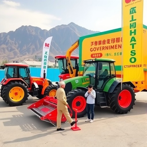 西藏林芝市组织农机经销企业开展农机惠民展销活动(图1)