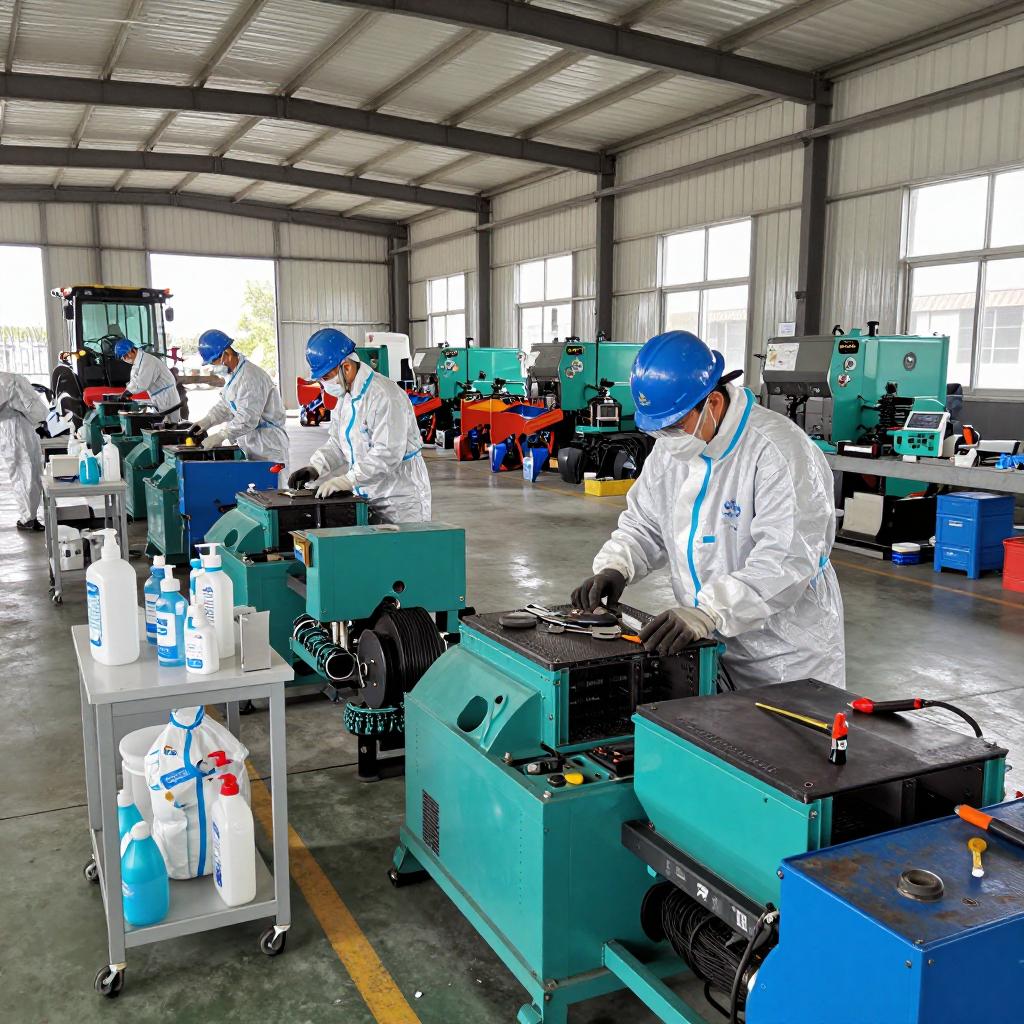 江苏：防疫情促生产 农机工匠维修服务忙(图1)