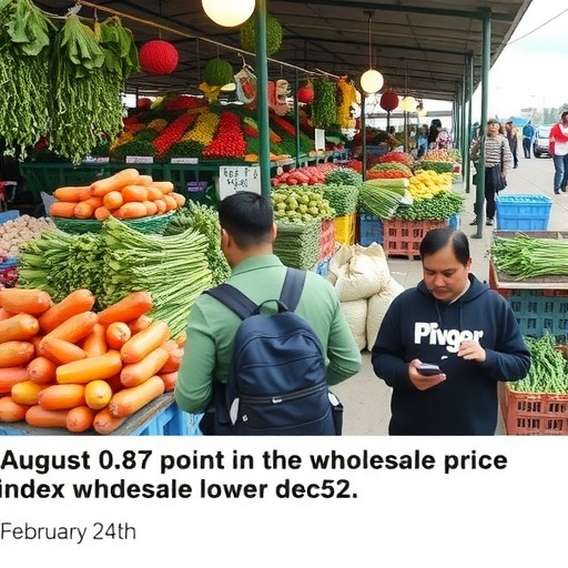 2月24日：“农产品批发价格200指数”比昨天下降0.87个点(图1)