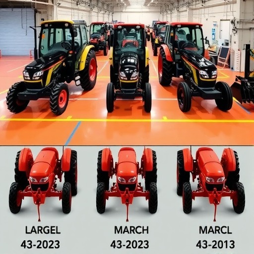 2023年3月：我国大、中、小型拖拉机产量情况(图1)