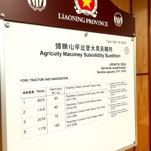 辽宁省关于调整2020年农机购置补贴部分农机具补贴额的通告(图1)