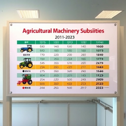 《2021—2023年新疆维吾尔自治区农机购置补贴机具补贴额一览表》的公示(图1)