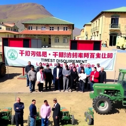 西藏林周县举办首批农机购置贷款发放仪式(图1)