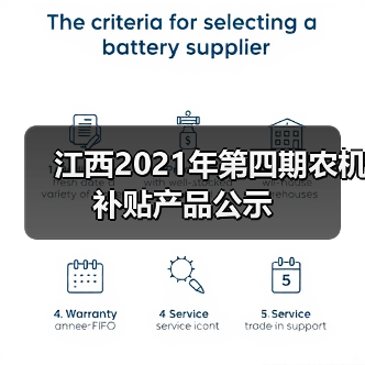 江西2021年第四期农机补贴产品公示（图2）