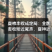 夏粮丰收成定局:全国麦收接近尾声,夏种进行中(图3) 夏粮丰收成定局:全国麦收接近尾声,夏种进行中(图3)
