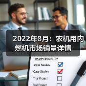 2022年8月：农机用内燃机市场销量详情（图1）