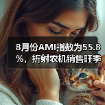 8月份AMI指数为55.8%,折射农机销售旺季将至信号(图2) 8月份AMI指数为55.8%,折射农机销售旺季将至信号(图2)