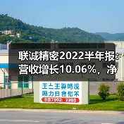 联诚精密2022半年报:营收增长10.06%,净利下降48.92%(图4) 联诚精密2022半年报:营收增长10.06%,净利下降48.92%(图4)