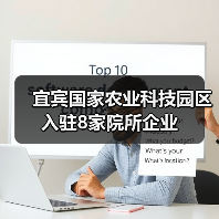 宜宾国家农业科技园区入驻8家院所企业（图1）