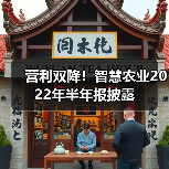 营利双降！智慧农业2022年半年报披露（图2）