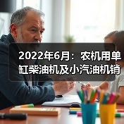 2022年6月:农机用单缸柴油机及小汽油机销量均呈同比下降态势(图4) 2022年6月:农机用单缸柴油机及小汽油机销量均呈同比下降态势(图4)