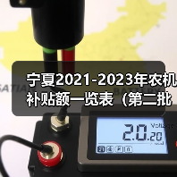 宁夏2021-2023年农机补贴额一览表(第二批)公告(图3) 宁夏2021-2023年农机补贴额一览表(第二批)公告(图3)