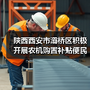 陕西西安市灞桥区积极开展农机购置补贴便民服务（图1）