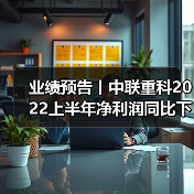 业绩预告丨中联重科2022上半年净利润同比下降62.8%-66.9%（图1）
