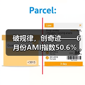 破规律,创奇迹——6月份AMI指数50.6% ,坚守景气区间(图4) 破规律,创奇迹——6月份AMI指数50.6% ,坚守景气区间(图4)