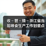 收~管~播~浙江省当前粮食生产工作划重点!(图1) 收~管~播~浙江省当前粮食生产工作划重点!(图1)