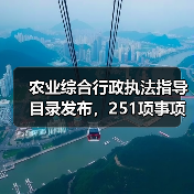 农业综合行政执法指导目录发布,251项事项明确(图4) 农业综合行政执法指导目录发布,251项事项明确(图4)