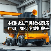 中药材生产机械化前景广阔，如何突破机收环节瓶颈？（图1）