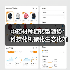 中药材种植转型趋势：科技化机械化生态化如何协同发展？（图1）