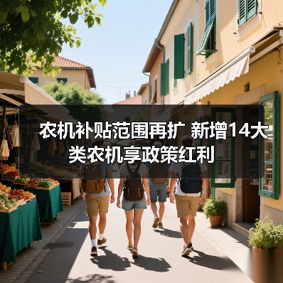 农机补贴范围再扩 新增14大类农机享政策红利（图4）