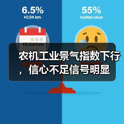 农机工业景气指数下行，信心不足信号明显（图2）