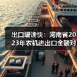 出口增速快:河南省2023年农机进出口金额对比悬殊(图2) 出口增速快:河南省2023年农机进出口金额对比悬殊(图2)