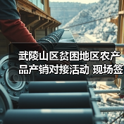 武陵山区贫困地区农产品产销对接活动 现场签约超16亿元(图2) 武陵山区贫困地区农产品产销对接活动 现场签约超16亿元(图2)