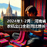 2024年1-2月:河南省农机出口金额同比增长24.4%(图4) 2024年1-2月:河南省农机出口金额同比增长24.4%(图4)