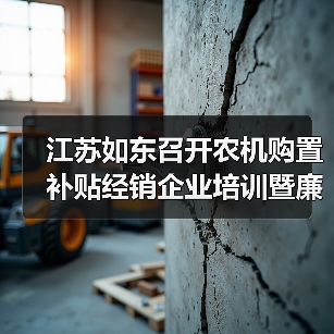 江苏如东召开农机购置补贴经销企业培训暨廉政风险防控会议(图4) 江苏如东召开农机购置补贴经销企业培训暨廉政风险防控会议(图4)