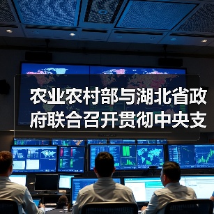 农业农村部与湖北省政府联合召开贯彻中央支持湖北农业农村发展政策落实推进会（图1）