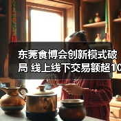 东莞食博会创新模式破局 线上线下交易额超10亿引关注(图3) 东莞食博会创新模式破局 线上线下交易额超10亿引关注(图3)
