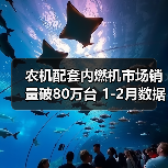 农机配套内燃机市场销量破80万台 1-2月数据揭秘(图1) 农机配套内燃机市场销量破80万台 1-2月数据揭秘(图1)