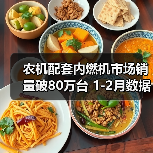 农机配套内燃机市场销量破80万台 1-2月数据揭秘(图4) 农机配套内燃机市场销量破80万台 1-2月数据揭秘(图4)