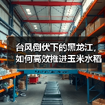 台风倒伏下的黑龙江,如何高效推进玉米水稻机收?(图4) 台风倒伏下的黑龙江,如何高效推进玉米水稻机收?(图4)
