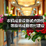 农机成套设备试点趋势：哪些将成新农村建设新焦点？（图1）