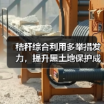 秸秆综合利用多举措发力,提升黑土地保护成效(图2) 秸秆综合利用多举措发力,提升黑土地保护成效(图2)